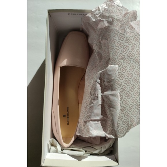 Bandolino Shoes Dusty Pink Liberty Loafers Sz 7.5 Very Narrow NEW in Box - Picture 7 of 8
